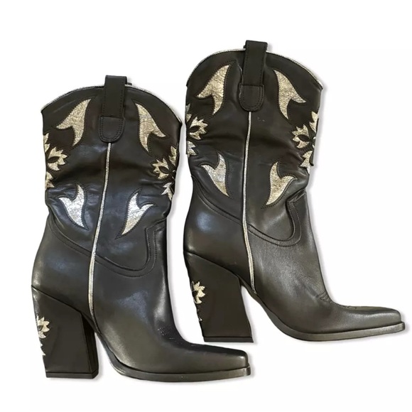 FREE PEOPLE SPARKS FLY WESTERN BOOT - Picture 5 of 8
